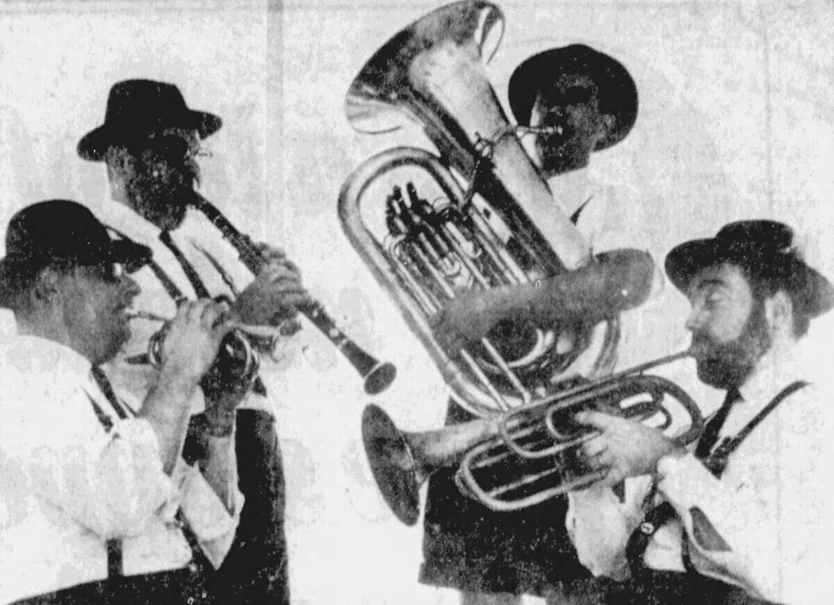 The Little German Band of State College was one of the many bands to perform during the first-ever Central Pennsylvania Festival of the Arts in July 1967. They appeared at Schwab Auditorium while playing German and American folk songs.