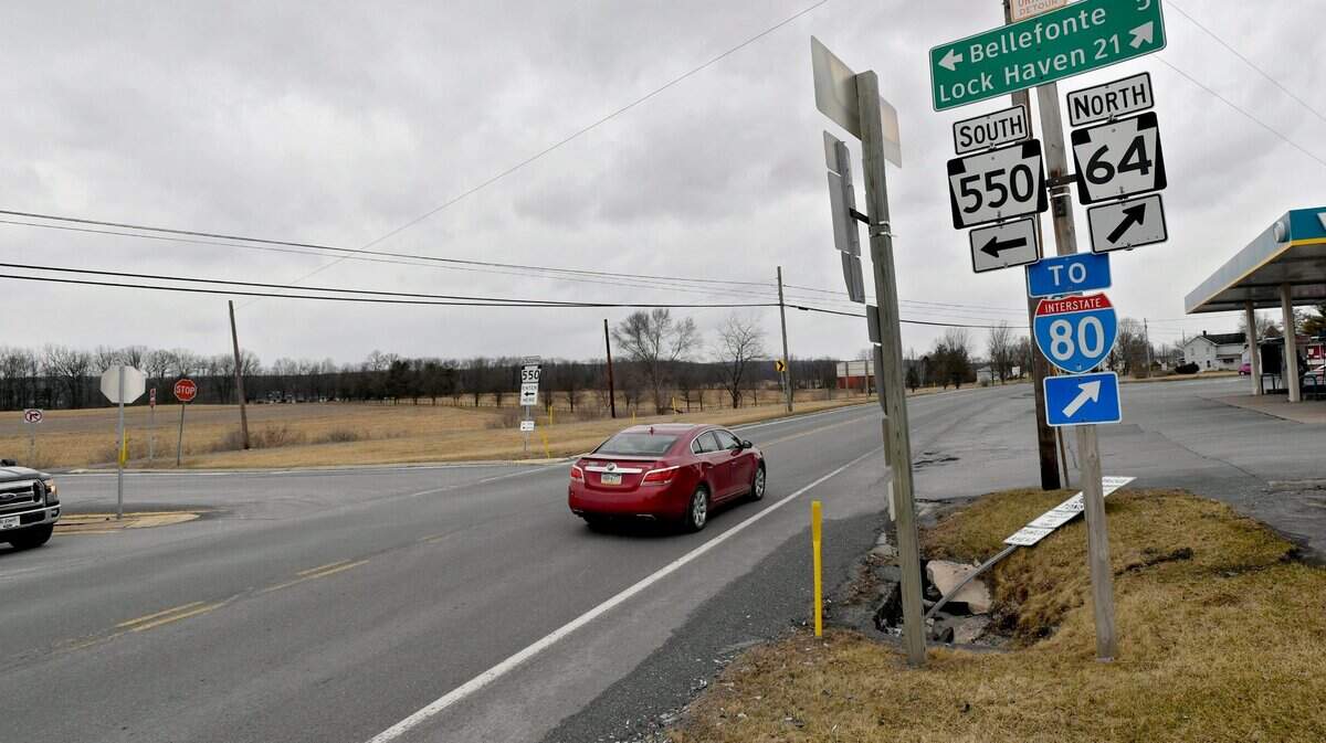 The intersection of State Route 64 and 550 will undergo improvement work starting Monday.
