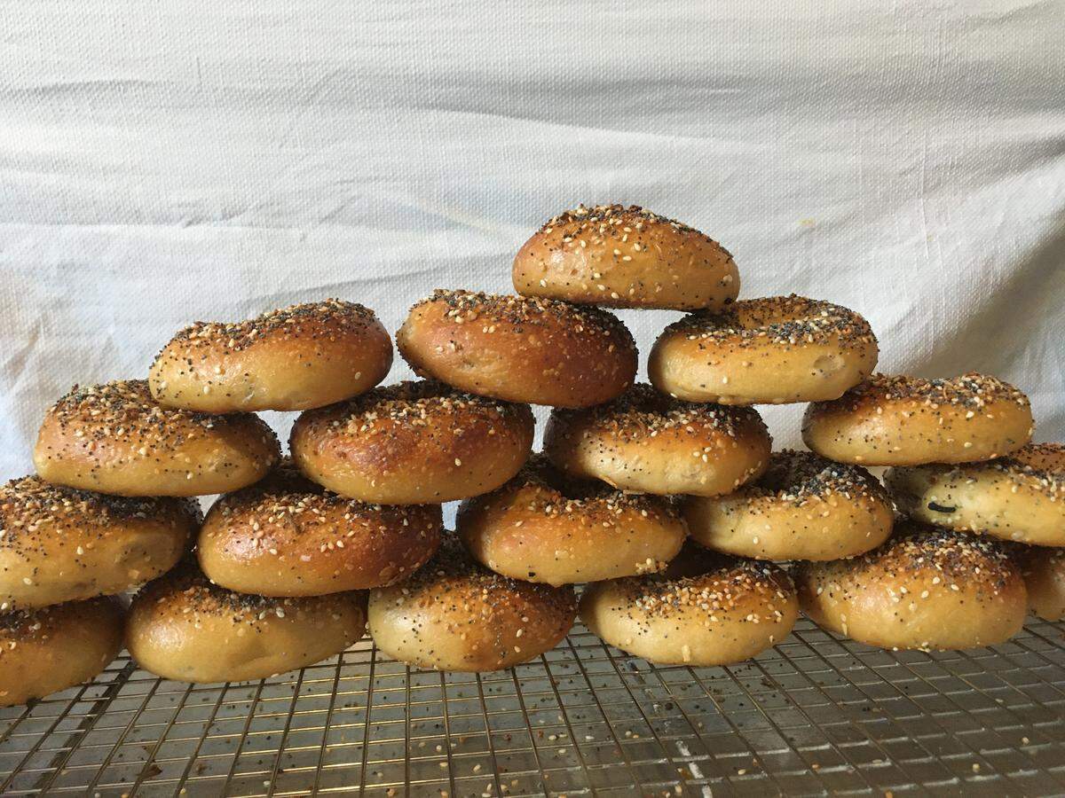 Philipsburg man Daniel Hesil started Brown Owl Bagelry to sell a variety of New York-style bagels he makes.
