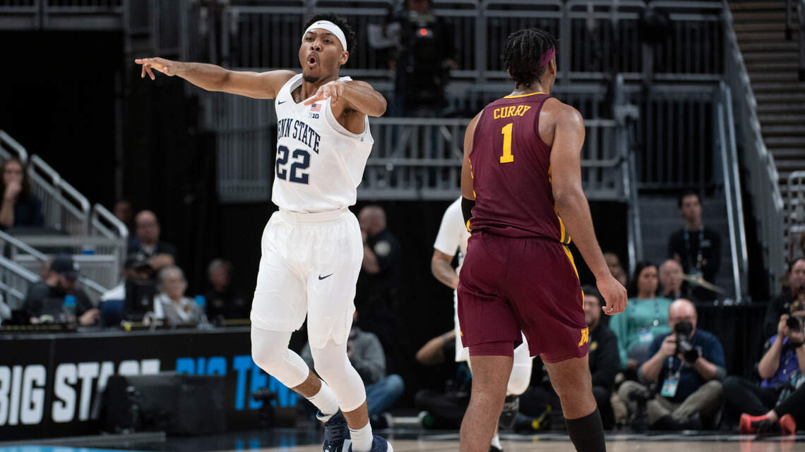 How Jalen Pickett kept Penn State’s offense afloat in the first round of the Big Ten Tournament