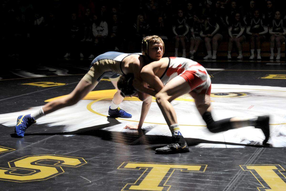 Bellefonte at Bald Eagle Area wrestling on Thursday, Dec. 19, 2019.