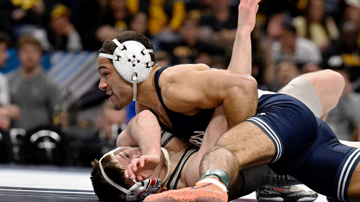 See photos from all the action at the Big Ten Wrestling Championships at Penn State