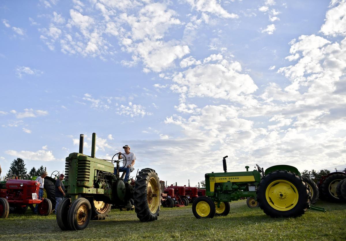 The 45th Anniversary show of the Nittany Antique Machinery Association fall show on Friday, Sept. 6, 2019 at Penns Cave.