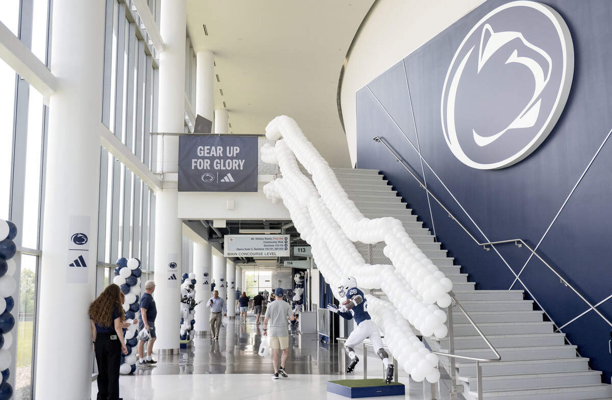 Penn State holds a pop-up sale for the new adidas gear on Wednesday, July 1, 2026 at Pegula Ice Arena.