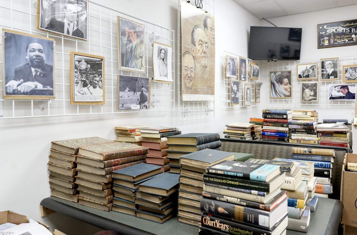 The “1968 Room” at Forefathers Book Shop on Thursday Sept. 4, 2025.