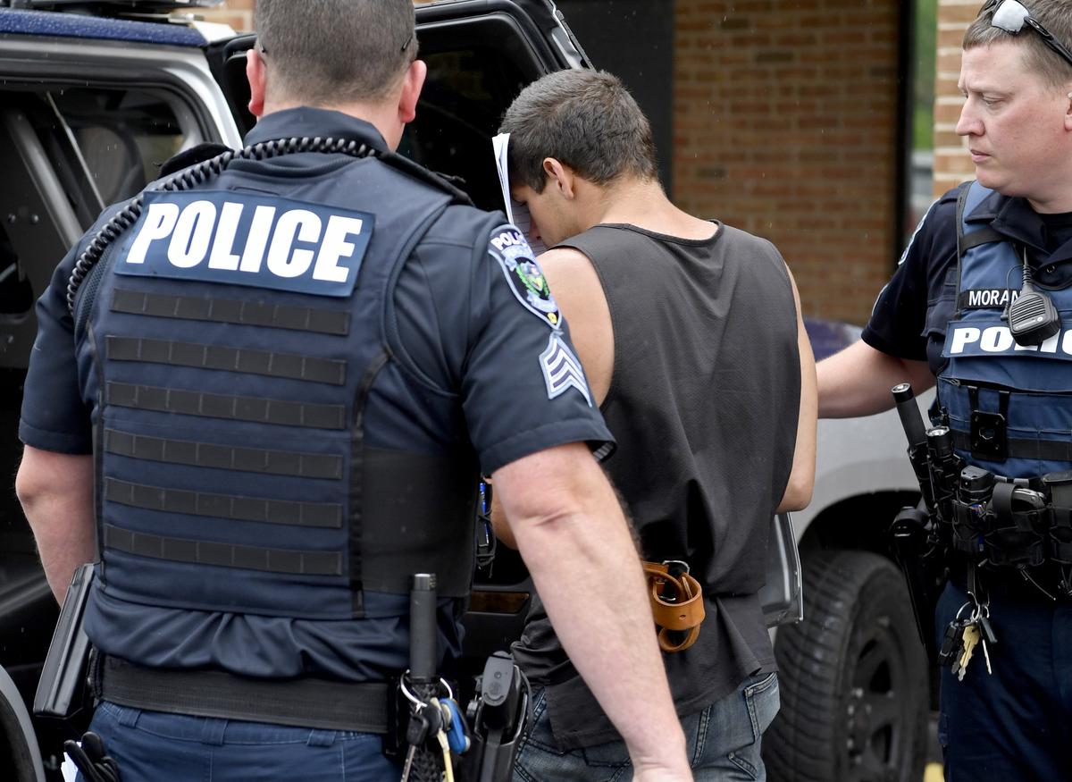 Jacob Eshelman, of Bedford County, was arrested by Ferguson Township police on Wednesday in connection to a hit-and-run early in the week.