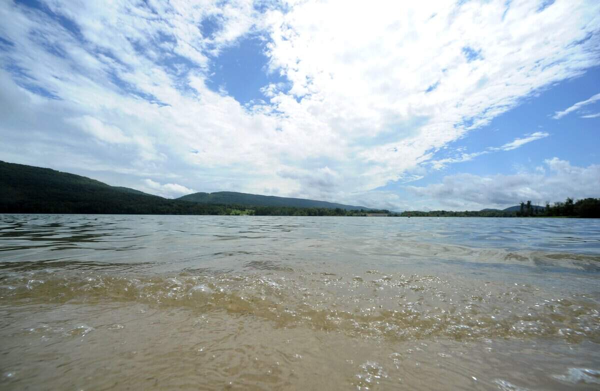 A view of Foster Joseph Sayers Reservoir in 2017 at Bald Eagle State Park.