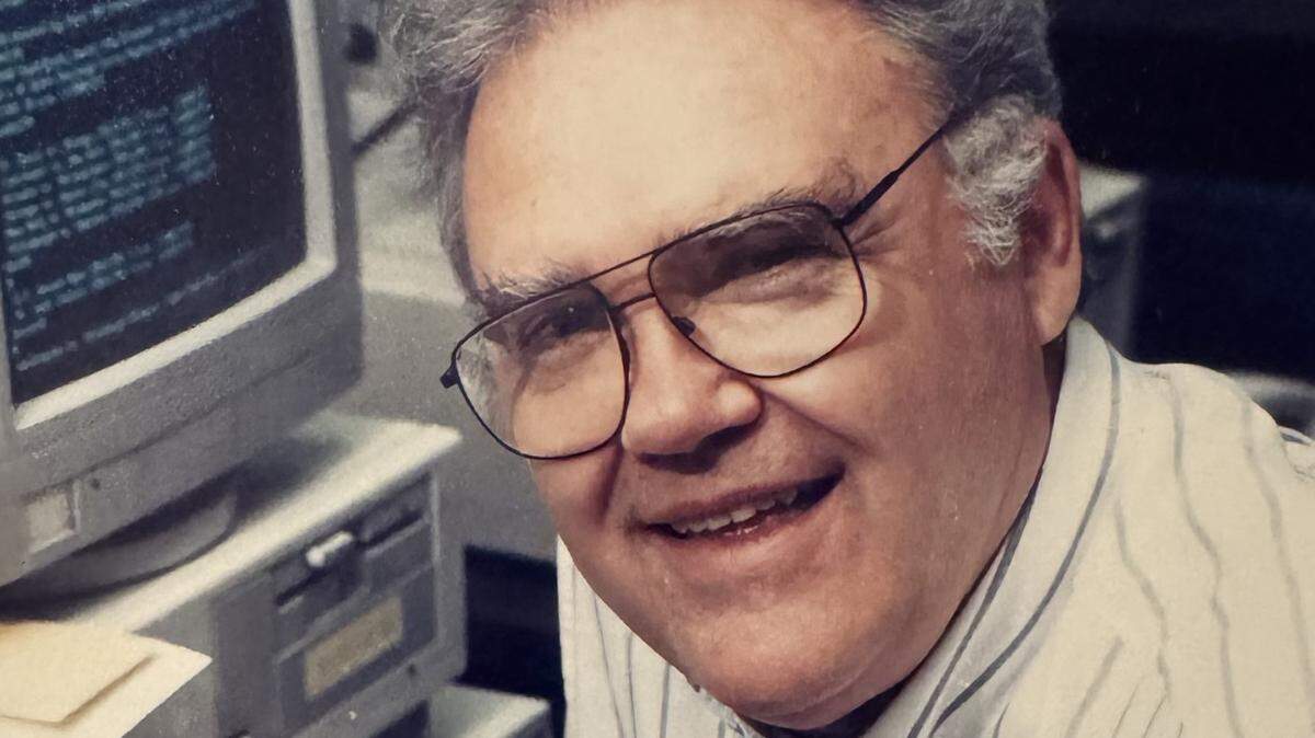 A look at former Centre Daily Times sports editor/writer Doug McDonald, who worked for the CDT for 37 years. His wife said this was his retirement photo. He died Saturday at the age of 91.