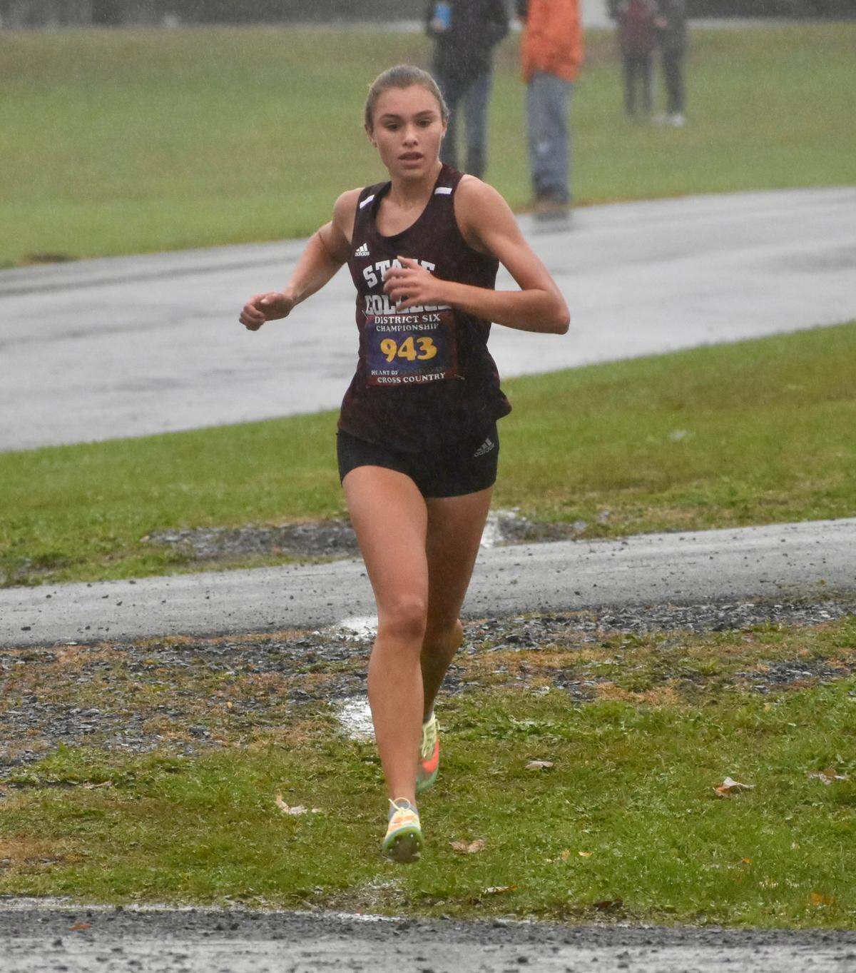 State College junior Marlee Kwasnica won the PIAA District 6 Class 3A individual cross country title on Saturday, Oct. 30, 2021, in Reedsville. Kwasnica and the Little Lions will advance to next week’s PIAA championships in Hershey.