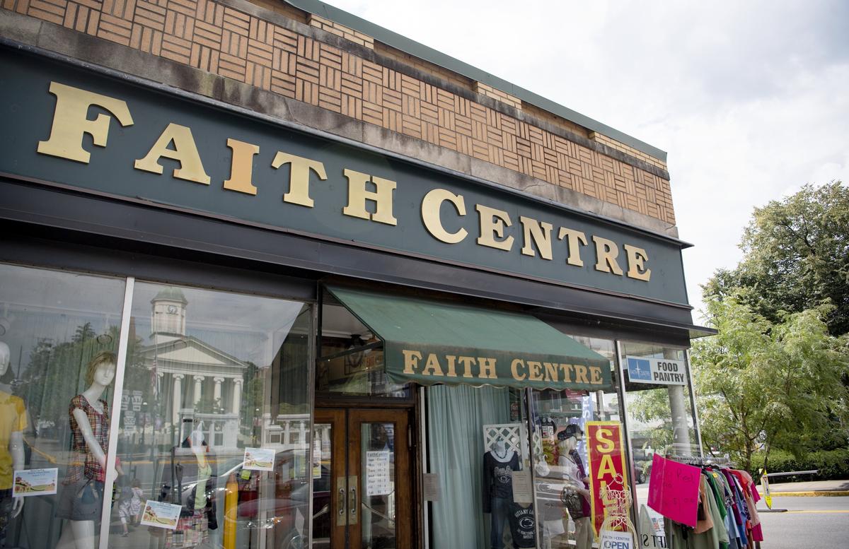 The Faith Centre is located at 110 W. High St., Bellefonte.