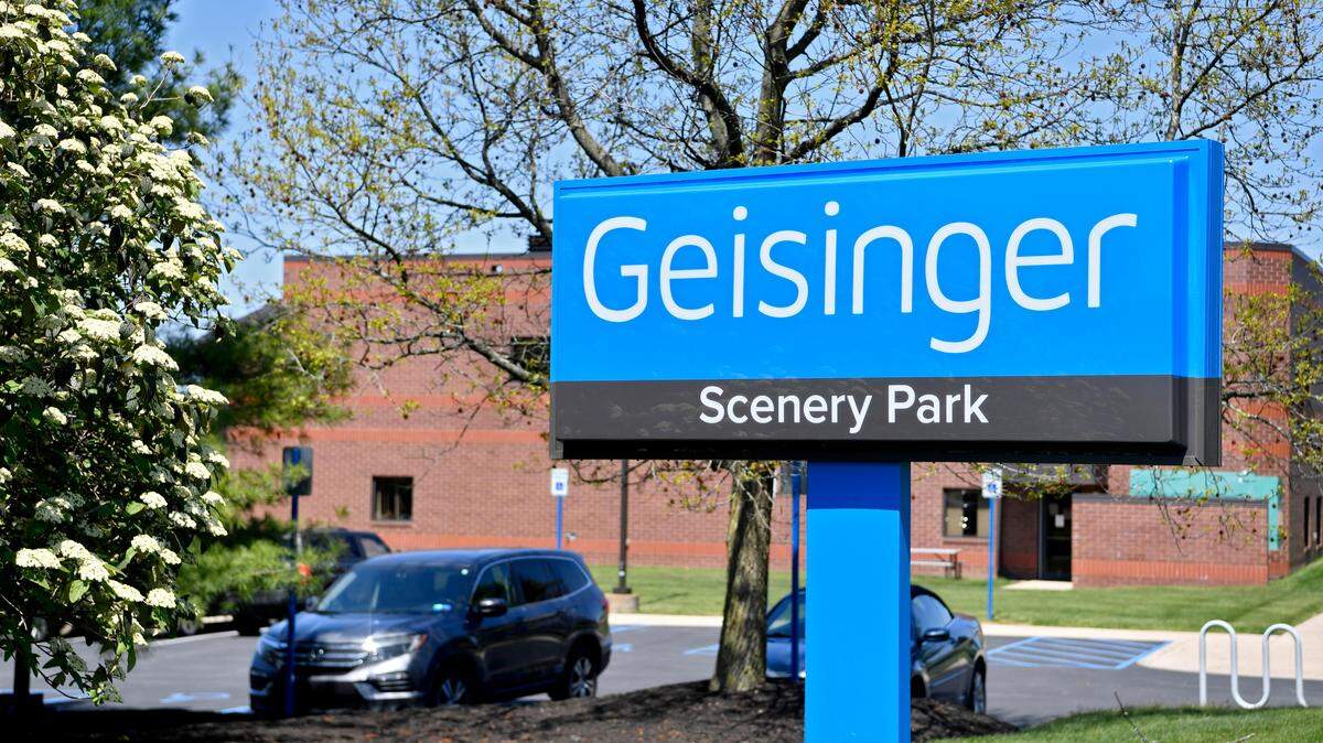 The Geisinger Scenery Park Building is pictured on May 13, 2020.