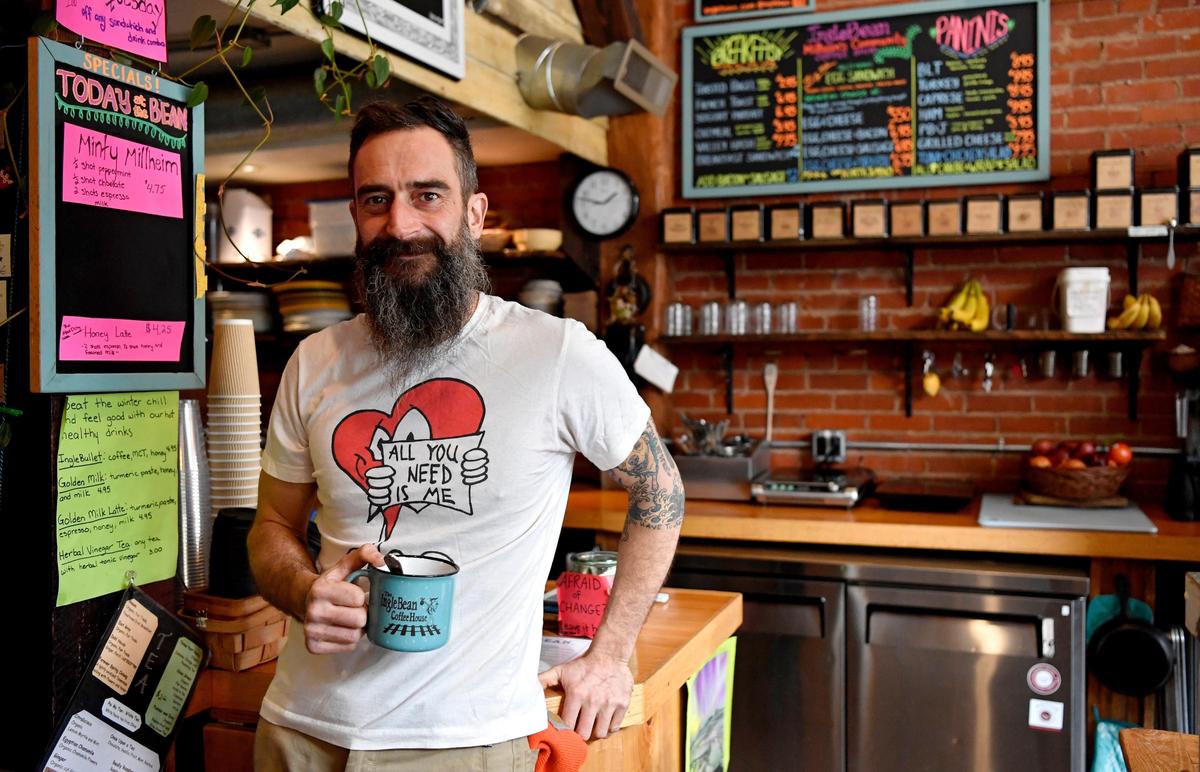 Dennis Alan bought the Inglebean Coffee House in downtown Millheim in January 2018.