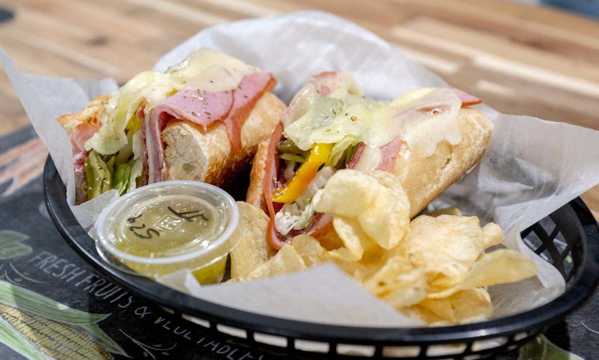 A sub from Streamside Family Restaurant, which has recently relocated to 2782 Earlystown Road.