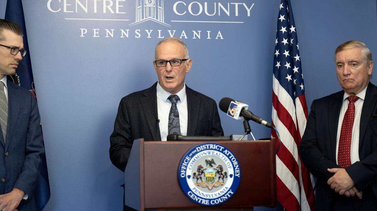 Centre County District Attorney Bernie Cantorna is pictured on Oct. 2, 2025.