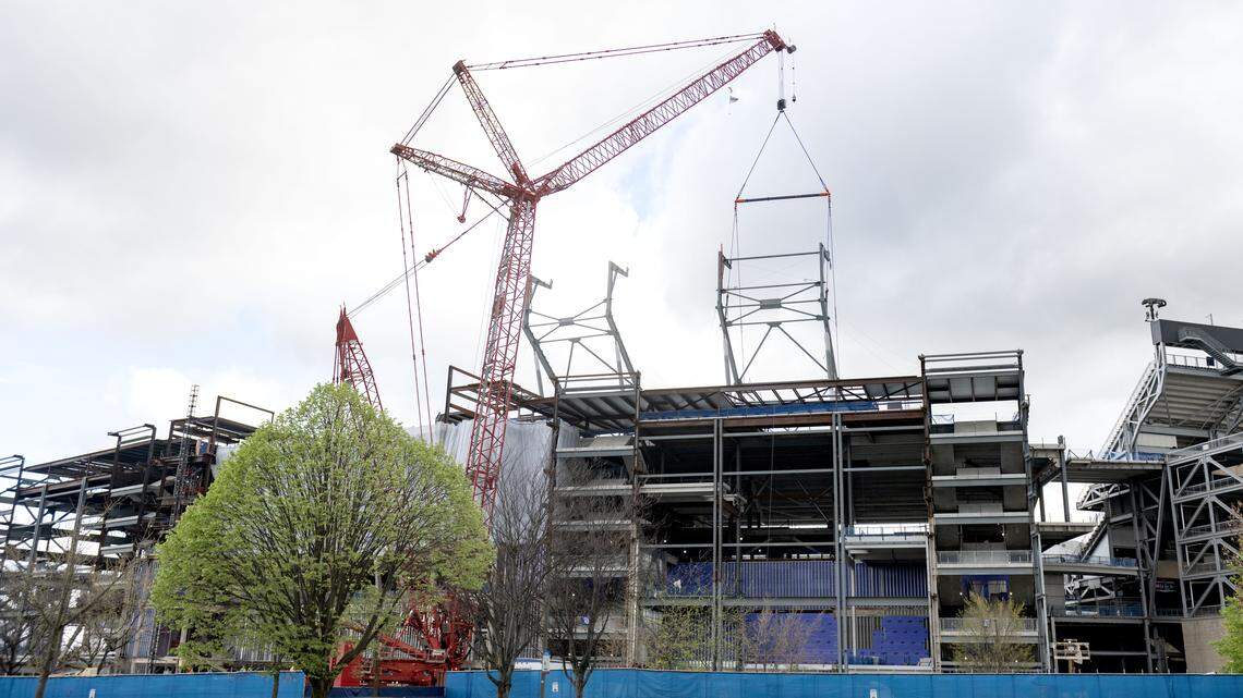 What to expect in Beaver Stadium for Blue-White practice as construction continues
