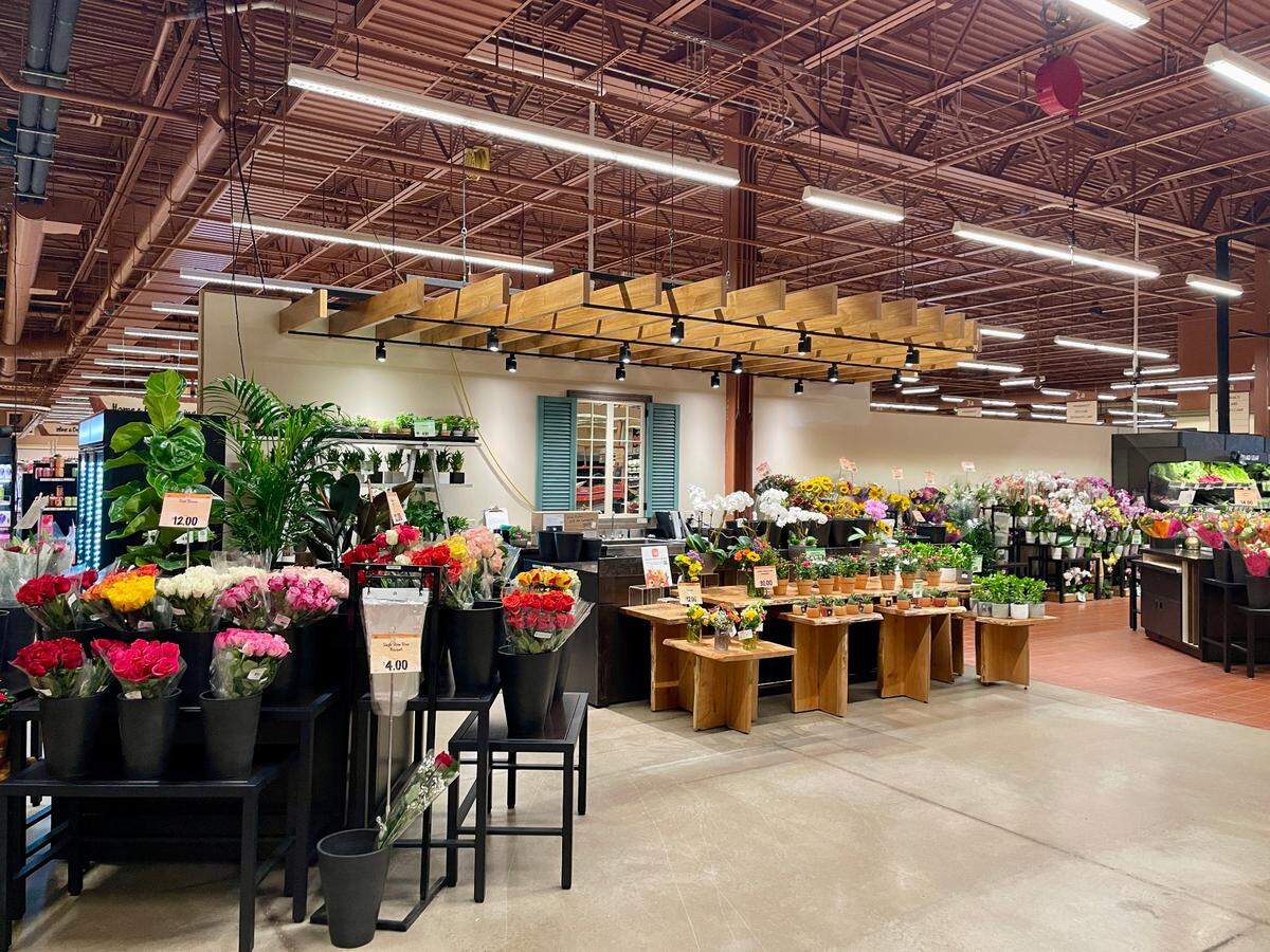 The new floral department at State College’s Wegmans is pictured in this Aug. 18 file photo.