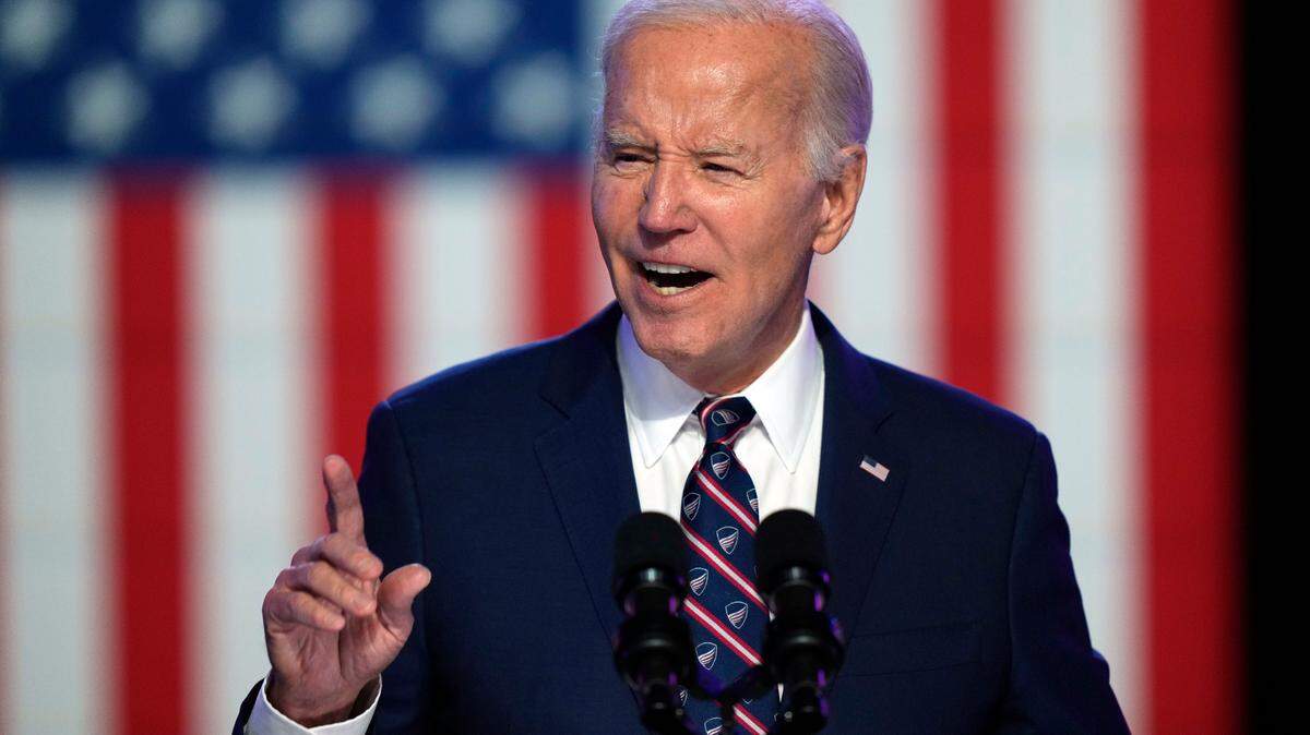 President Joe Biden speaks in Blue Bell, Pa., Friday, Jan. 5, 2024.