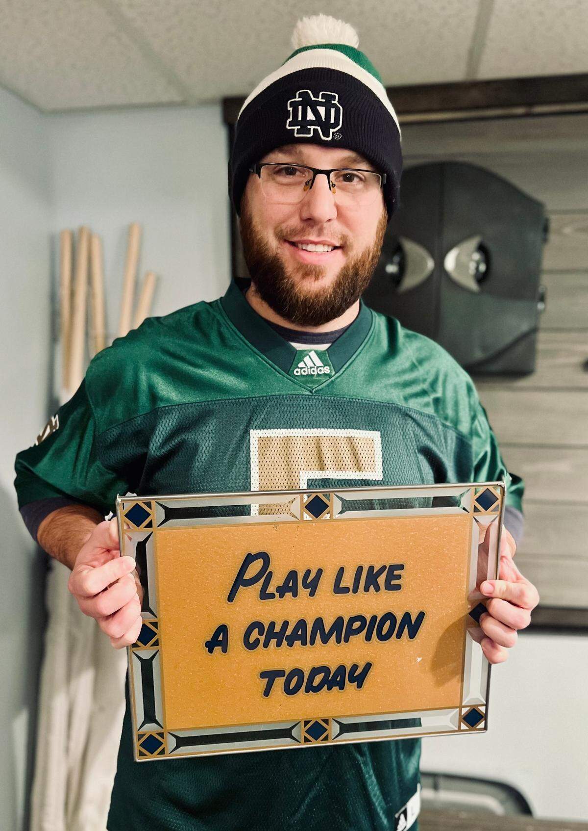 Cory Cunningham has been a Notre Dame fan living in Happy Valley his whole life.