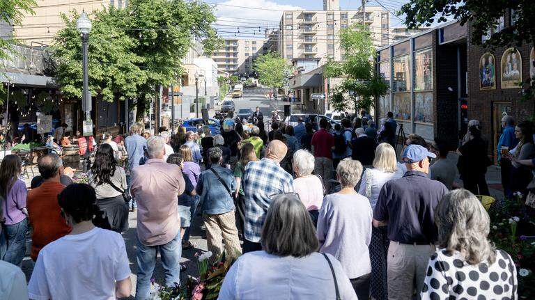 State College celebrates grand opening of East End Social downtown ‘pocket park’