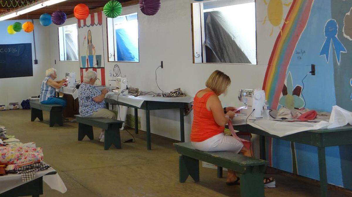 Project Grange Fair is a sewing competition where contestants will create pillowcases for members of the armed forces who are serving far away from their homes and families.