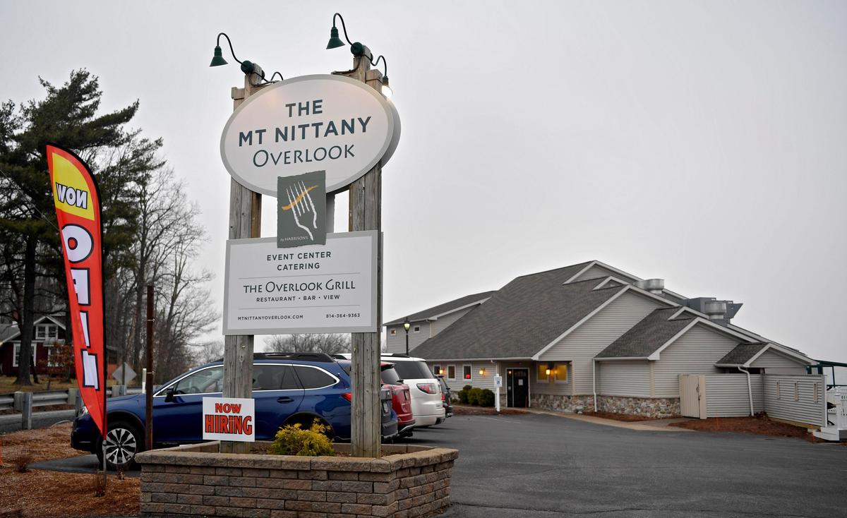 The new Overlook Grill by Harrison’s at the Mt. Nittany Overlook in Centre Hall on Tuesday, Feb. 25, 2020.