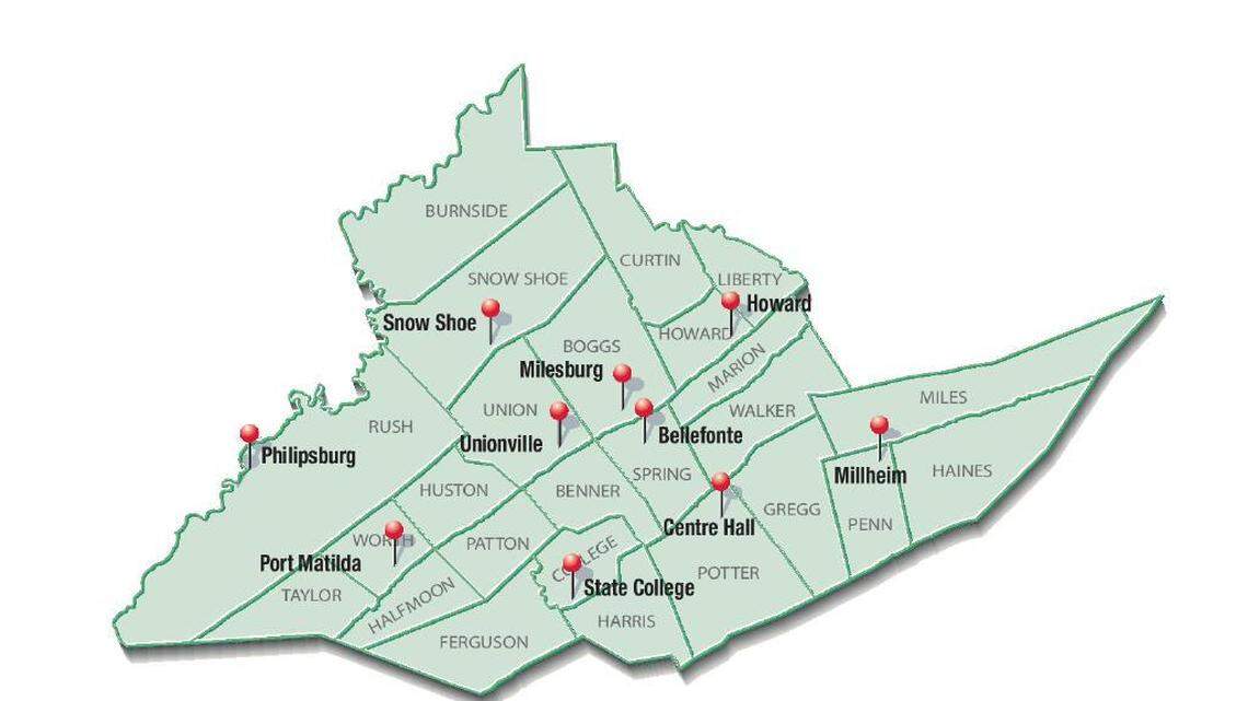 Community: Townships/boroughs