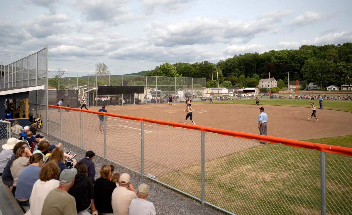 Bald Eagle Area hosts Muncy in the first round of the PIAA class 2A softball playoffs on Monday, June 5, 2023.
