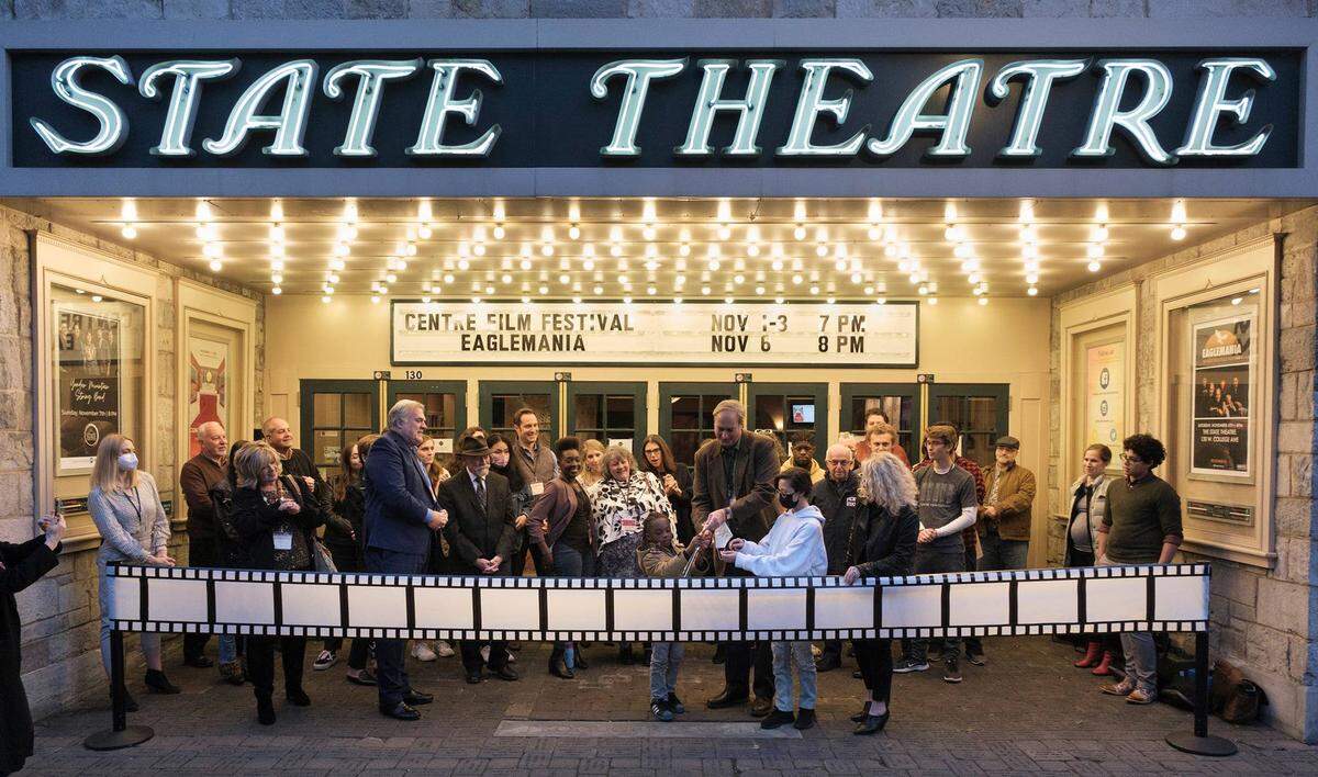 The Centre Film Festival, seen here ushering in the 2022 edition at The State Theatre, will kick off this year’s edition Nov. 10. 
