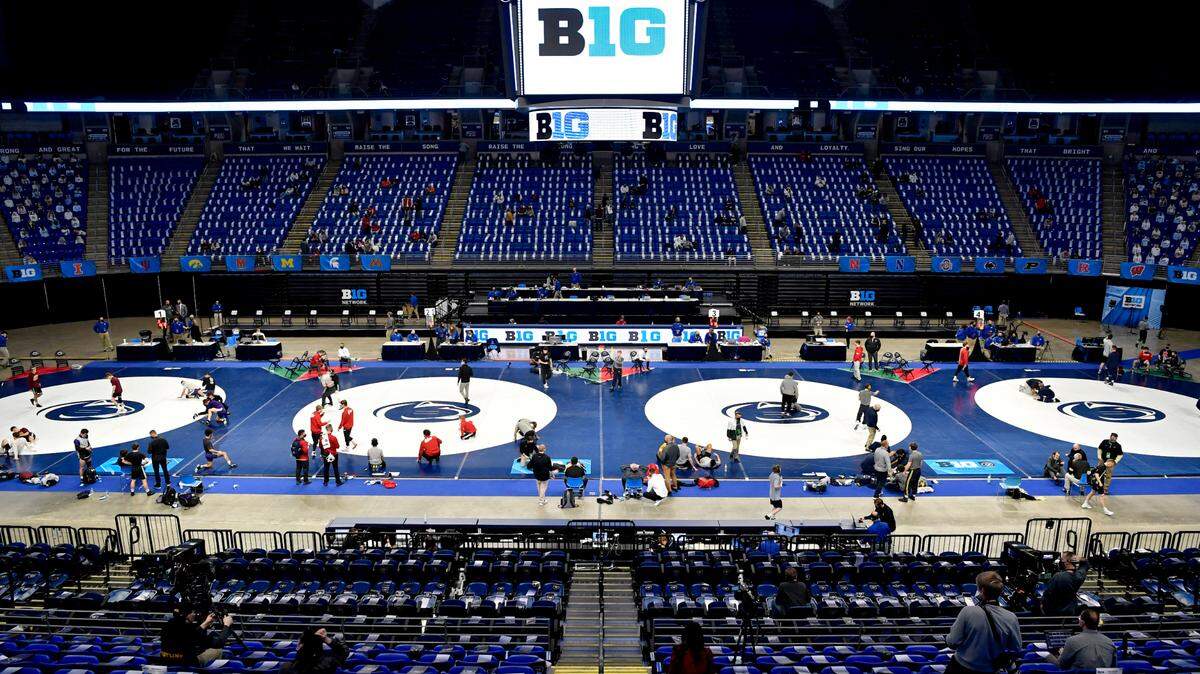 The Big Ten Network provided full coverage of this weekend’s 2021 Big Ten Wrestling Championships at the Bryce Jordan Center on Penn State’s campus.