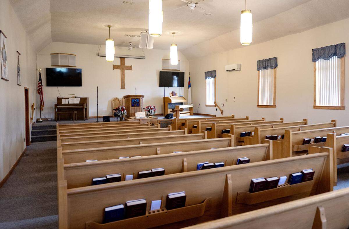 The sanctuary at Nittany Valley Alliance Church in Mingoville on Monday, Sept. 15, 2025.  