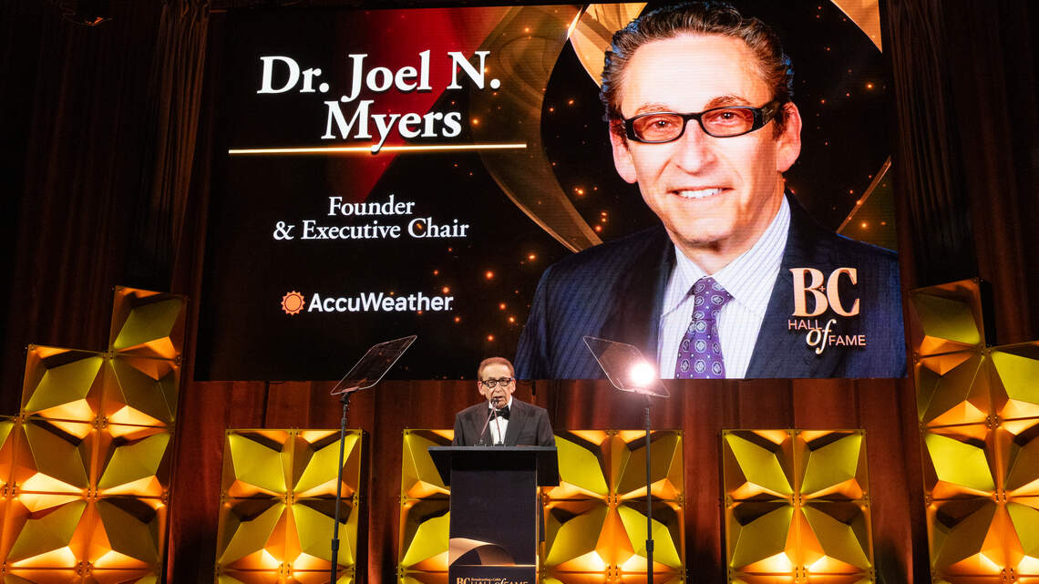AccuWeather founder Joel Myers officially enters Broadcasting+Cable Hall of Fame
