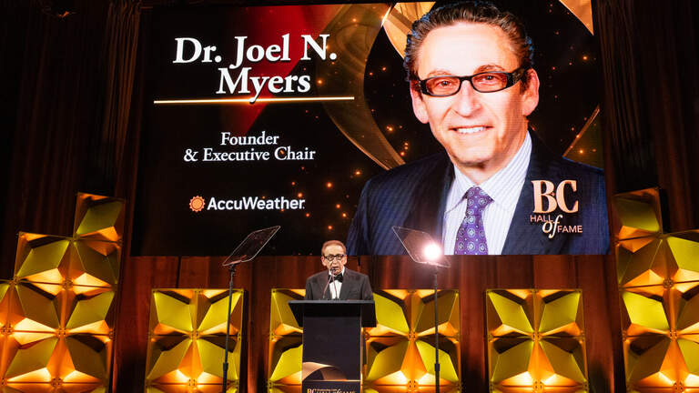 AccuWeather founder Joel Myers officially enters Broadcasting+Cable Hall of Fame
