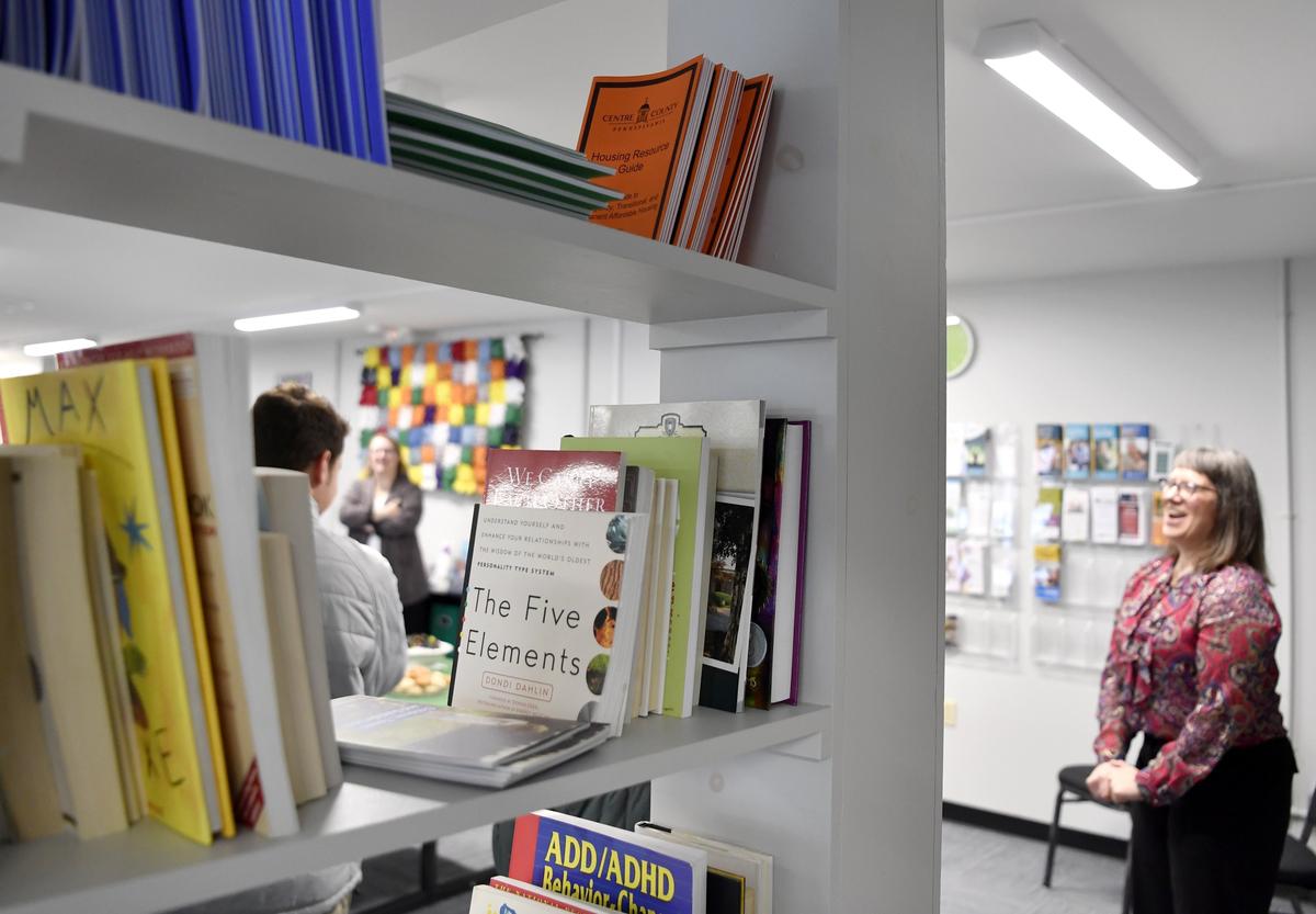 The new Center for Community Resources office on College Avenue will offer a place for those in crisis to seek help and be connected to resources.