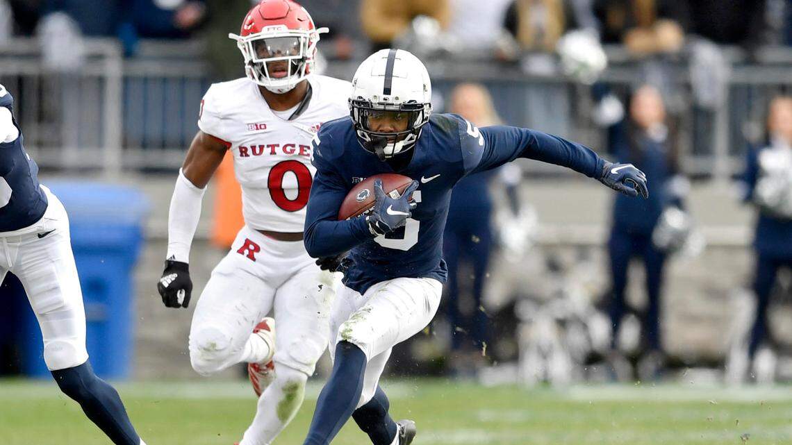 Jahan Dotson becomes first Nittany Lion to go off the NFL Draft board. What to know