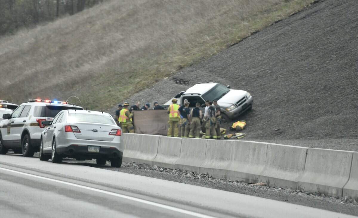 Passersby and emergency officials performed CPR for 40 minutes on a man who suffered a cardiac episode before crashing into an embankment in May.