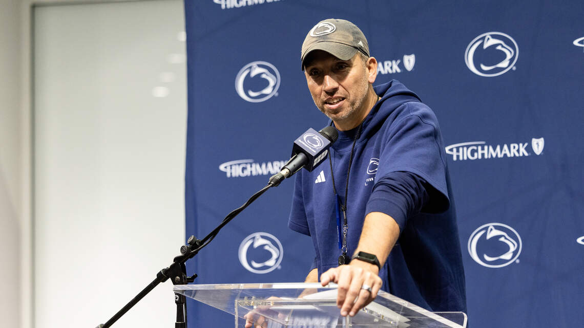 Penn State head coach Matt Campbell talks quarterback situation & more during bye week