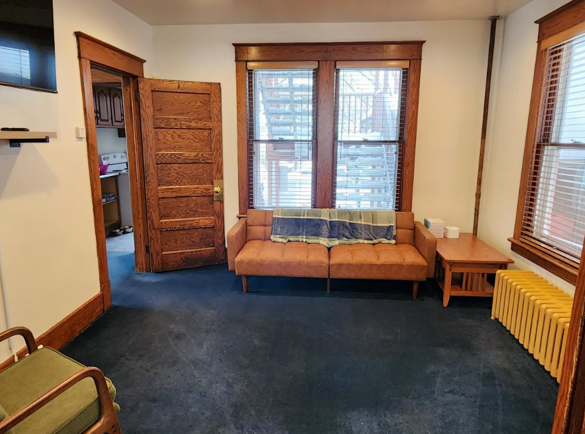 A room inside the new office of the Dads’ Resource Center at 612 W. College Ave. in downtown State College.