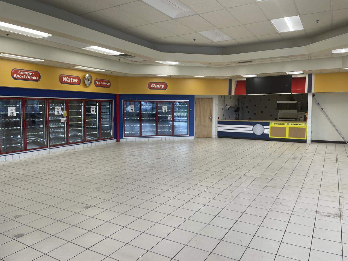 The Uni-Mart market at 3180 W. College Ave. has been completely emptied.