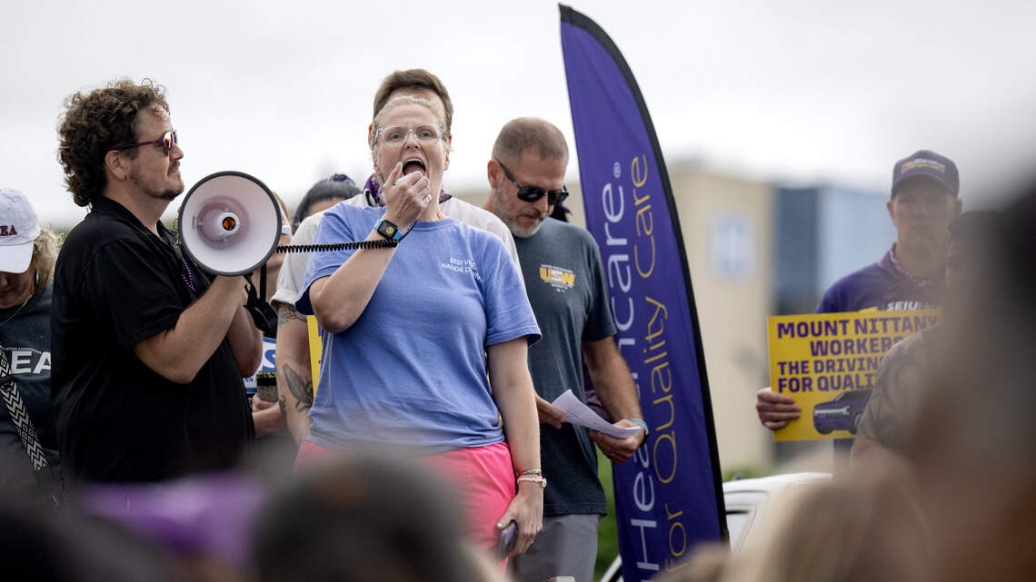 ‘It scares me.’ Mount Nittany union workers’ health insurance revoked during strike