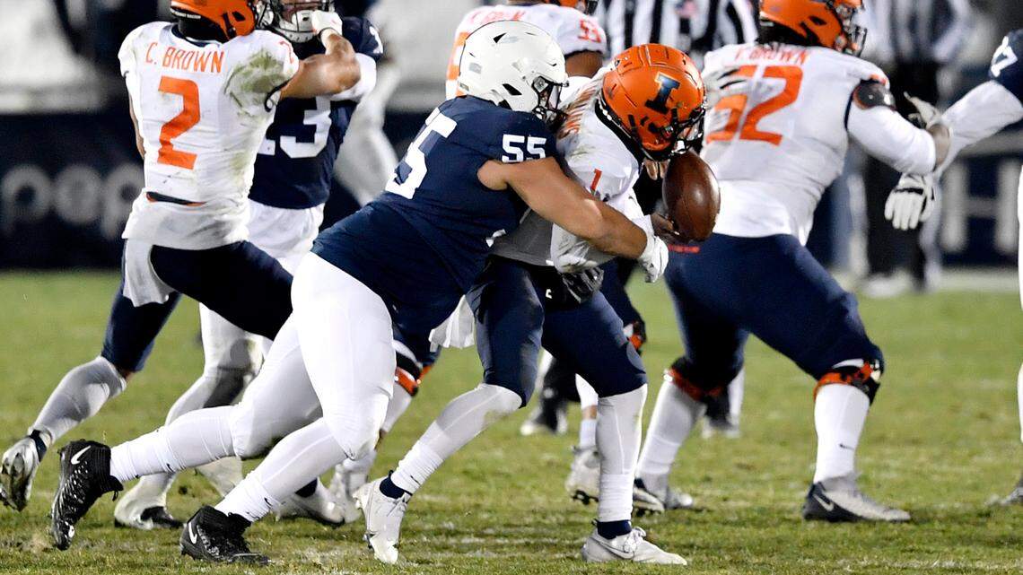 Penn State starting DT Antonio Shelton announces decision to transfer
