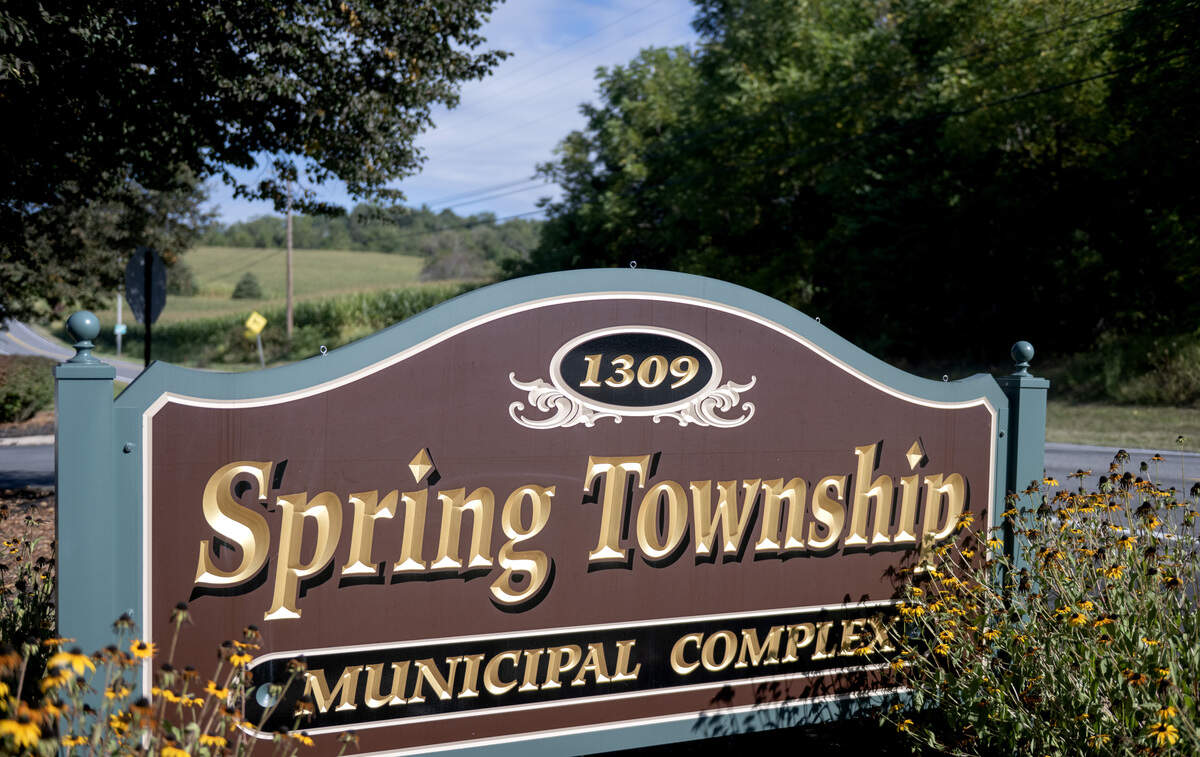 The Spring Township municipal complex on Blanchard Street on Wednesday, Sept. 10, 2025.