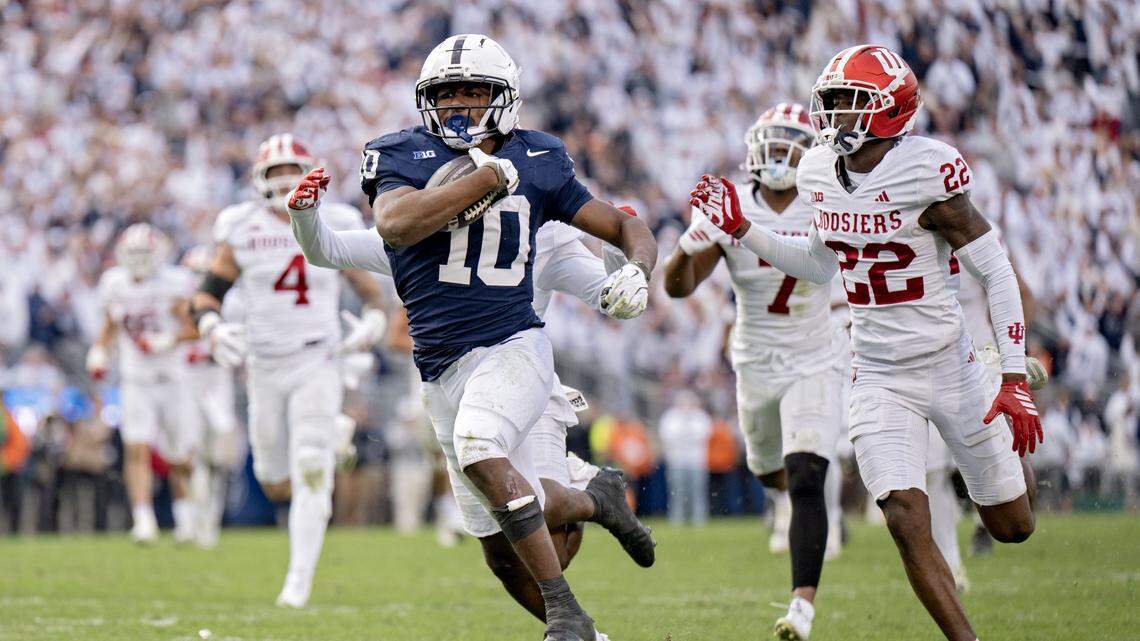Penn State star running back Nick Singleton opts out of Pinstripe Bowl, per report