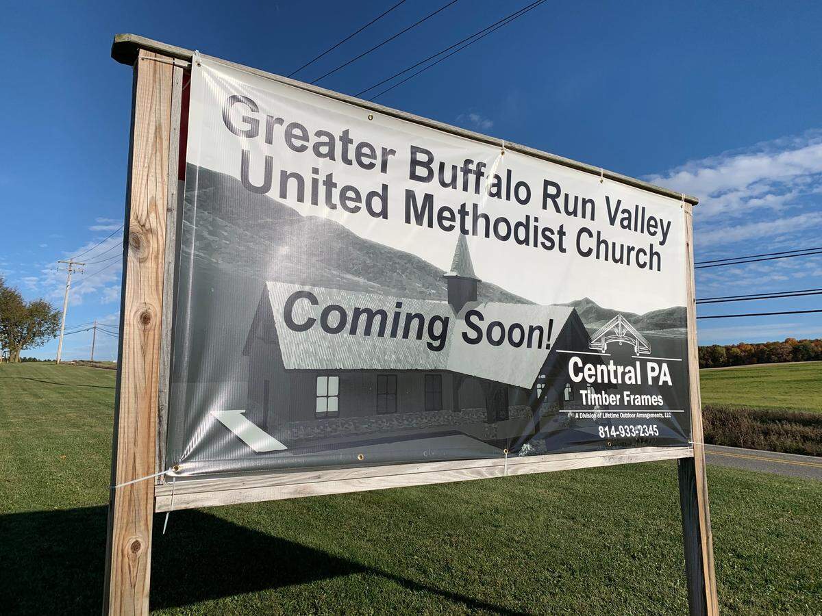 Greater Buffalo Run Valley United Methodist Church plans to build a new church at 1881 Buffalo Run Road.