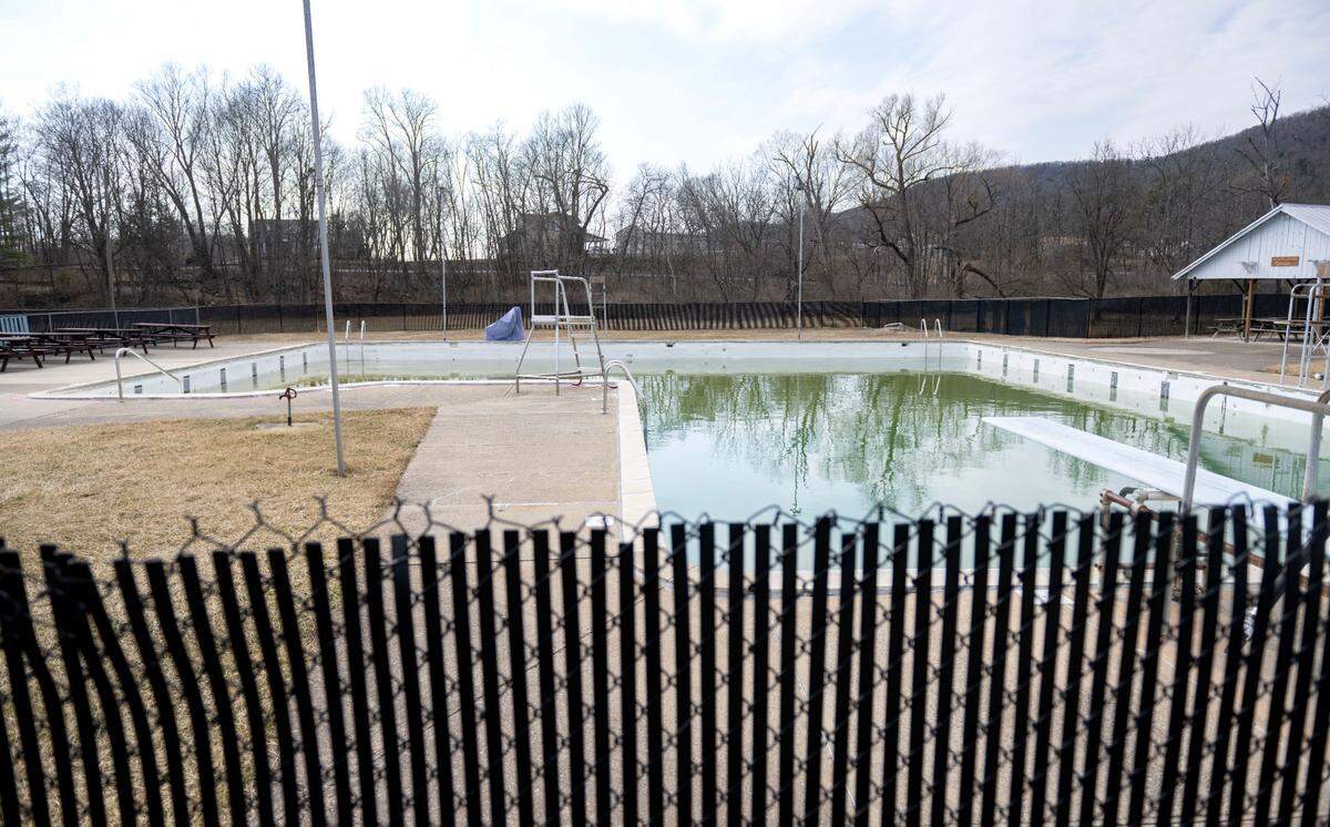 Millheim Pool at Soldiers and Sailors Memorial Park is pictured on Wednesday, March 12, 2025. 