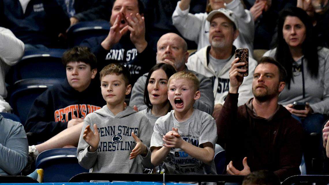 Why Penn State wrestling’s atmosphere at the BJC even gave Cael Sanderson ‘butterflies’