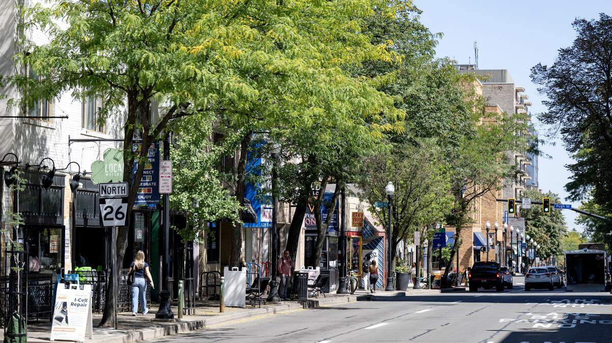 Beaver Avenue in downtown State College is seen Sept. 3, 2025.