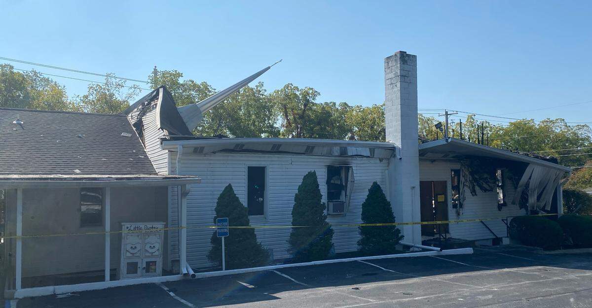 The Woodycrest United Methodist Church in Patton Township was involved in a two-alarm fire on Sept. 14. No one was in the building at the time, and the fire is now believed to have been intentionally set.