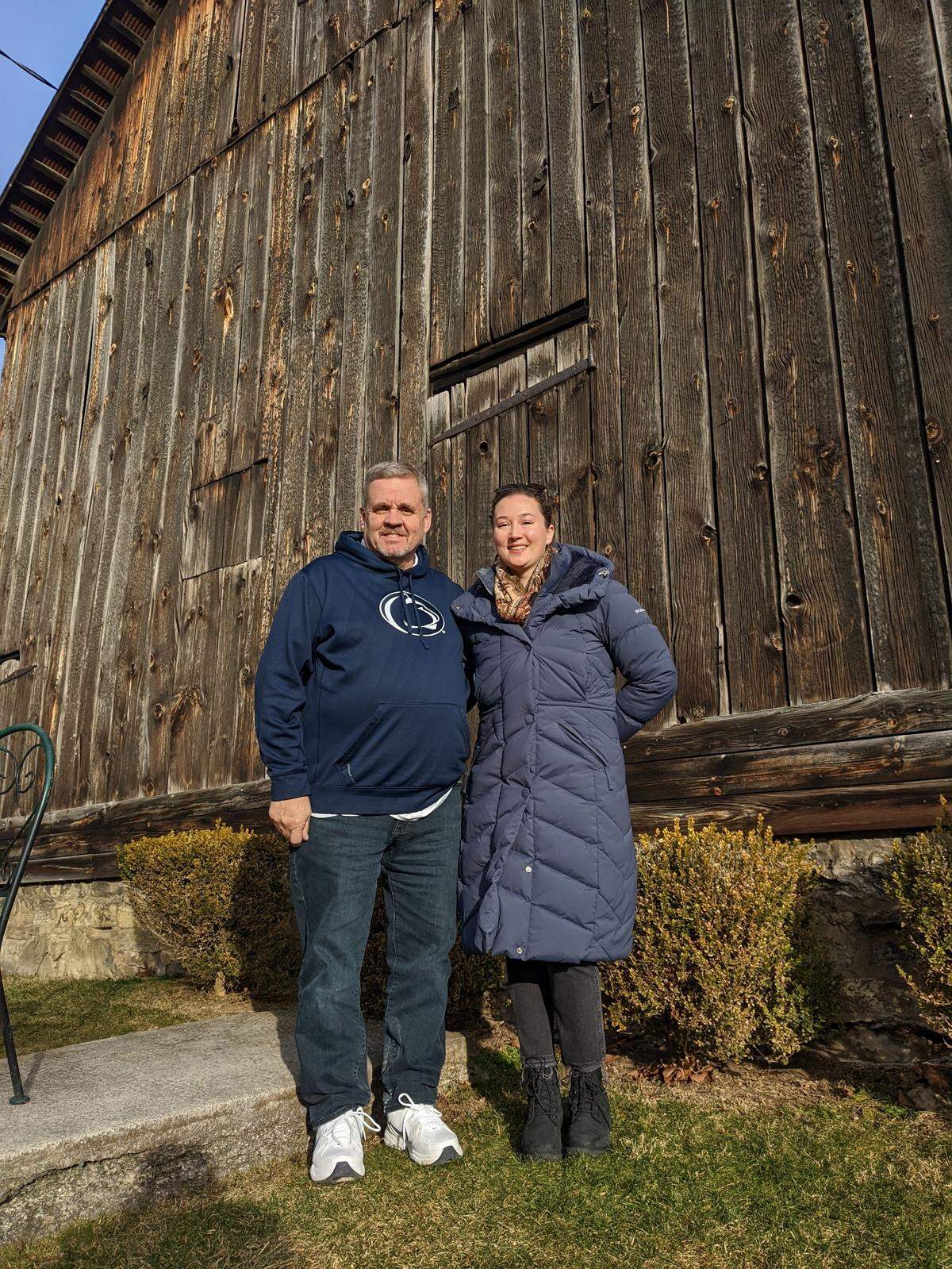 Mark Frailey, left, is the executive director of Go Reentry Specialists and Elizabeth Siegelman is the program facilitator for Centre County Community Conferencing.