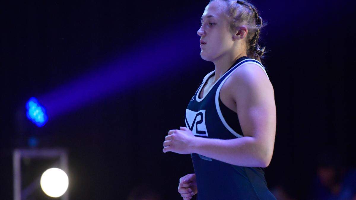 Grace Stem, pictured in June 2021, captured her second straight championship Sunday at the MyHouse Pennsylvania Girls Wrestling State Championships.