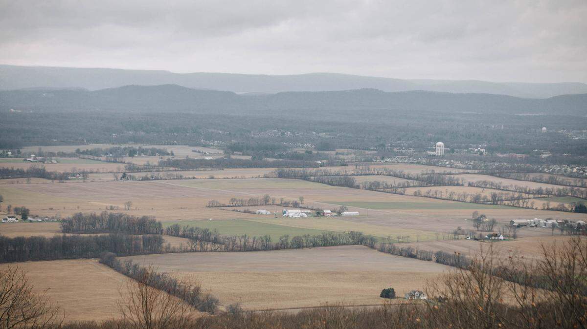 Farmland is pictured in Ferguson Township, which implemented a stormwater fee two years ago.